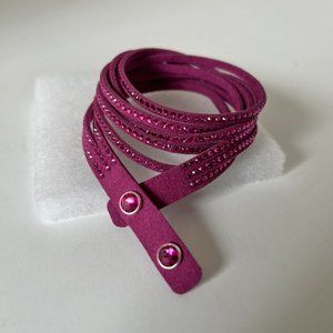 Like New Touchstone Wrap-Star Bracelet Amethyst